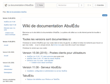 Tablet Screenshot of doc.abuledu.org